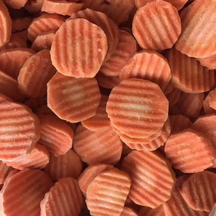 Cenouras Fatiadas Congeladas